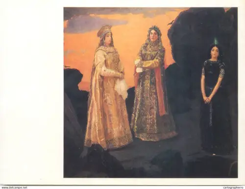 A5560 Paintings Viktor Vasnetsov three princesses of the Underground Kingdom