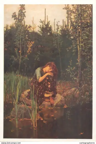 A5560 Paintings Viktor Vasnetsov Alionushka
