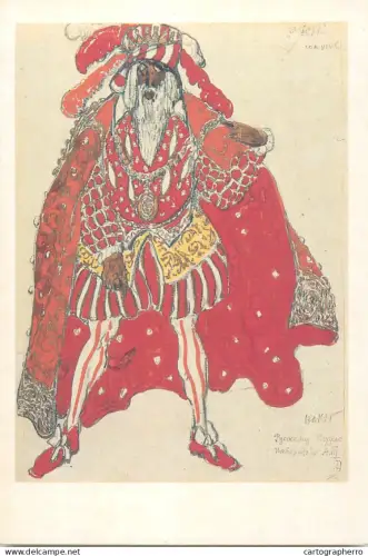 A5560 Paintings Leon Bakst The guest costume designed for ballet