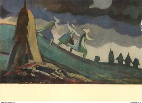 A5560 Paintings Karol Ondreicka before the burka