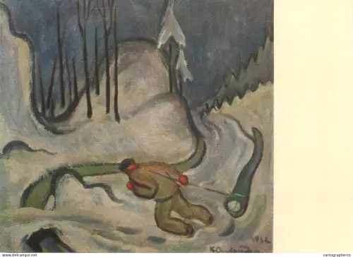 A5560 Paintings Karol Ondreicka Winter