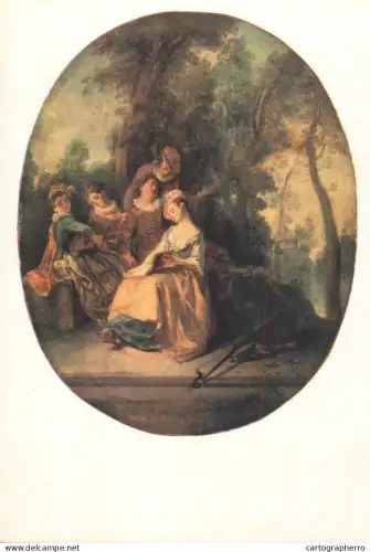 A5559 Paintings Nicolas Lancret Concert in the Park