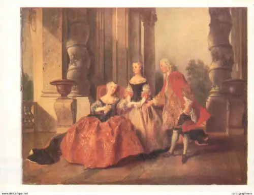 A5559 Paintings Nicolas Lancret Scene from the tragedy "The Earl of Essex" by Thomas Corneille