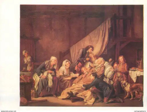 A5559 Paintings Claude-Joseph The Paralytic