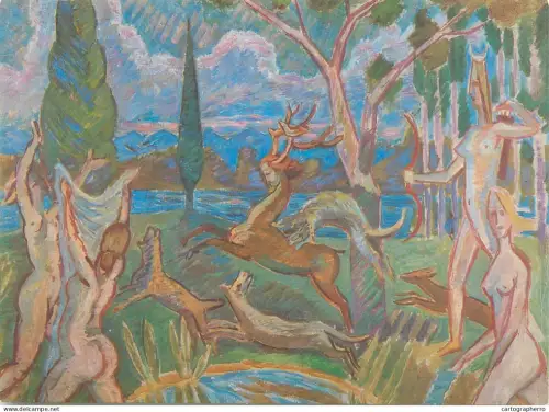 A5559 Paintings Zygmunt Waliszewski Diana