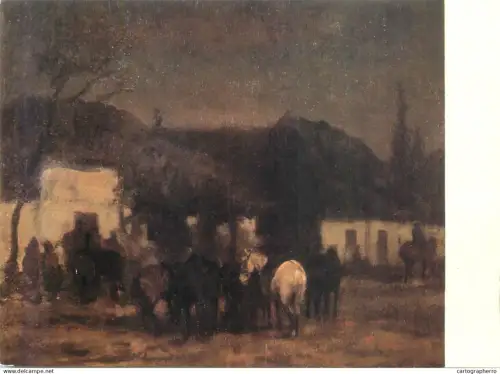 A5559 Paintings Maksymilian Gierymski insurgents at night