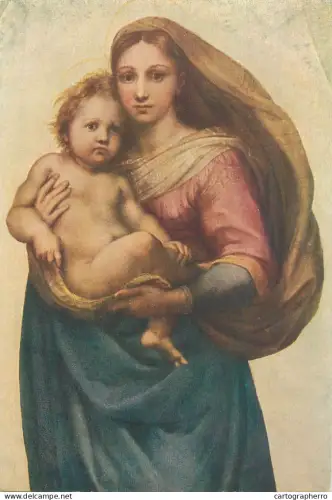 A5559 Paintings Rafael (Raffaello Sanzio) Sistine Madonna