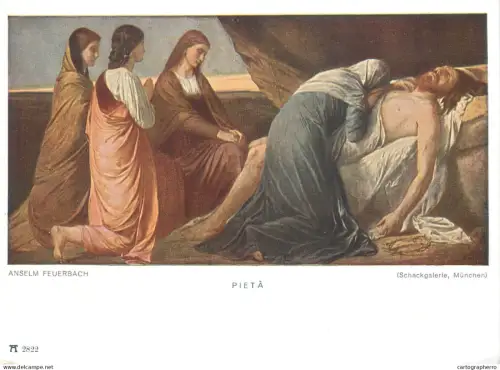 A5559 Paintings Anselm Feuerbach Pieta