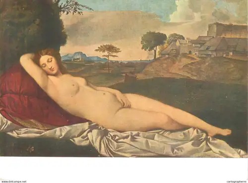 A5559 Paintings Giorgione Venus sleeping