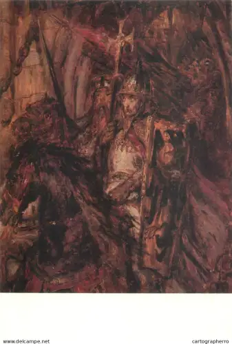 A5559 Paintings Jan Matejko Departure of Henry the Pious from Legnica