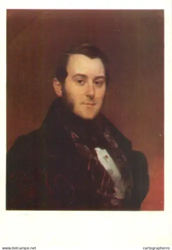 A5559 Paintings Karl Briullov Portrait of Ivan Alexandrovich Beck