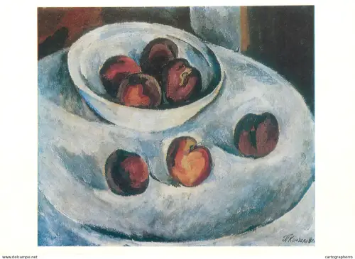 A5559 Paintings Pyotr Konchalovsky Still life peaches