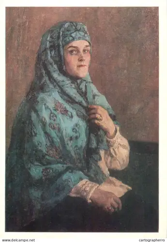A5559 Paintings Vasily Surikov Portrait of princess P. I. Shcherbatova