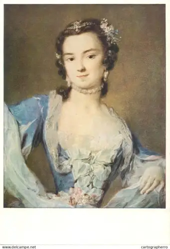 A5558 Paintings  Rosalba Carriera Portret of Barbara Campanini