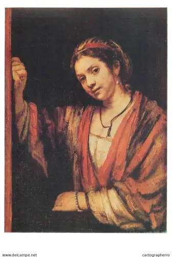 A5558 Paintings REMBRANDT Hendrickje Stoffels at the window