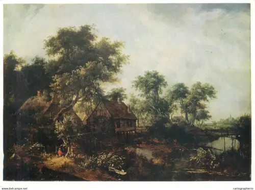 A5558 Paintings Meindert Hobbema The water mill