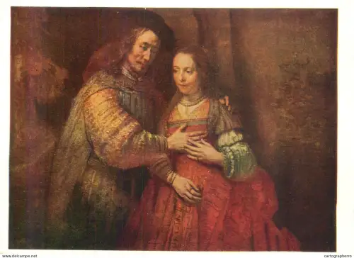 A5558 Paintings REMBRANDT The jewish bride
