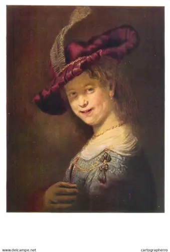 A5558 Paintings REMBRANDT Saskia as a girl