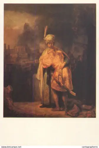 A5558 Paintings REMBRANDT David's farewell of Jonathan