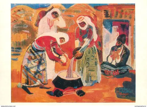 A5558 Paintings Alexander Grigoryan In the old village