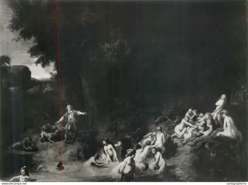 A5558 Paintings Wasserburg Anholt Diana and her nymphs surprised by Actaeon