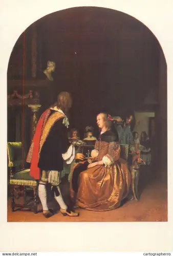A5558 Paintings Frans van Mieris Elder Oyster Eaters