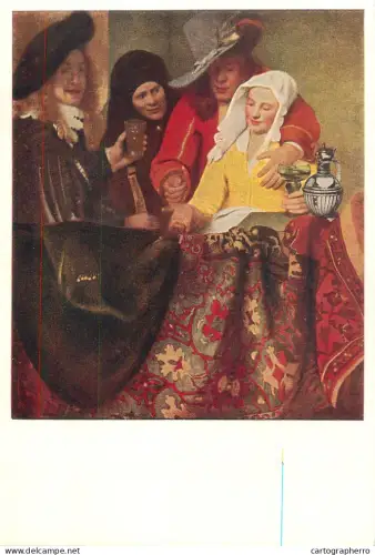 A5558 Paintings J. Vermeer Delft The Procuress