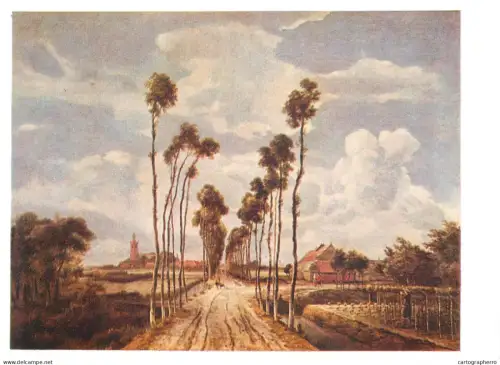 A5558 Paintings Meindert Hobbema The Avenue at Middelharnis