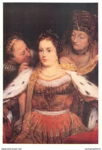 A5558 Paintings Aert de Gelder Esther during clothing (Easter's toilet)
