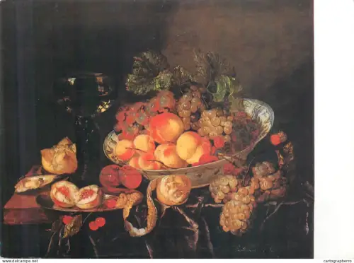 A5557 Paintings Abraham Van Beijeren Still life with fruit