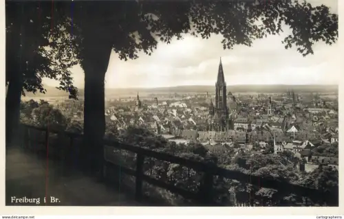 A6234 Germany Baden-Wurttemberg Freiburg i. Br. panorama 1937