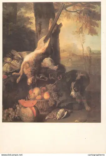 A5557 Paintings Alexandre-François Desportes Still Life with a Dead Hare and Fruit