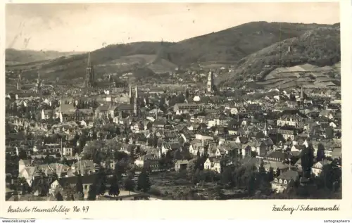 A6234 Freiburg panorama 1938