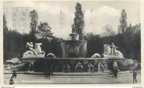 A6234 Munchen Wittelsbacherbrunnen 1930