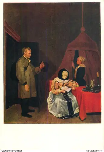 A5557 Paintings Gerard Ter Borch The message