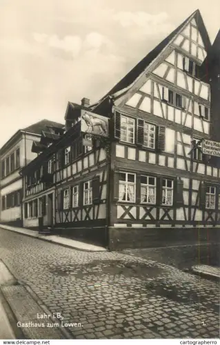 A6234 Lahr i. B. Gasthaus zum Lowen