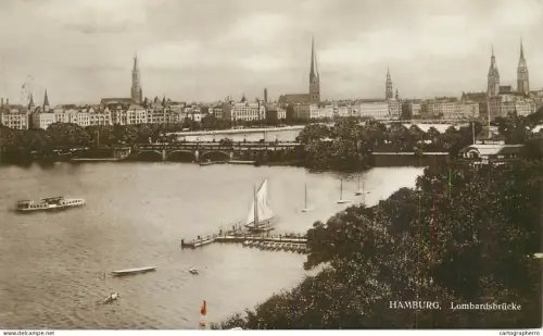 A6234 Hamburg Lombardsbrucke 1929