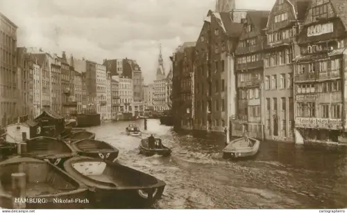 A6234 Hamburg Nikolai-Fleth 1929