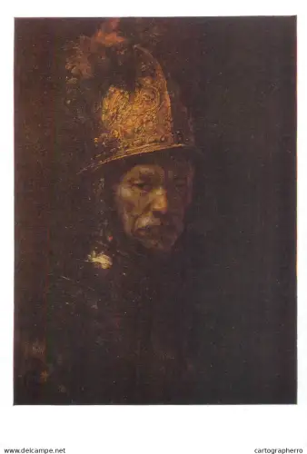 A5557 Paintings REMBRANDT Men with golden halmet