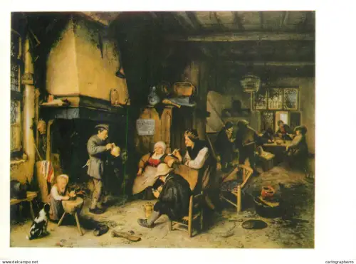 A5557 Paintings Adriaen Van Ostade Country party