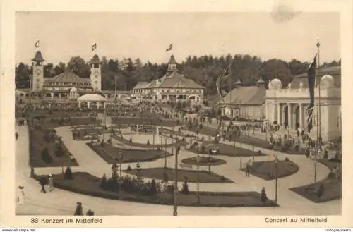 A6234 Konzert im Mittelfeld exposition nationale Suisse a Berne 1914