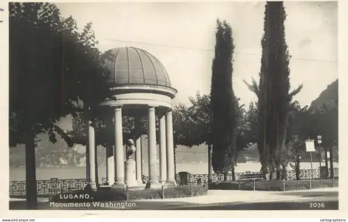 A6235 Lugano Monumento Washington