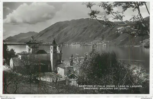 A6235 Campione d'Italia Santuario Madonna dei Ghirli 1941