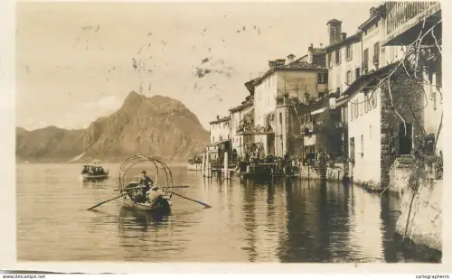 A6235 Gandria Lugano lago 1932