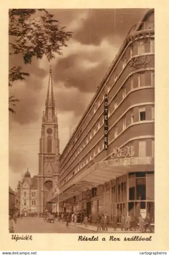A6235 Serbia Ujvidék Novi Sad Hotel Rex