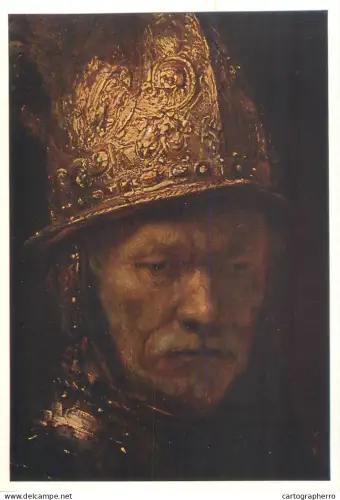 A5556 Paintings REMBRANDT Man with golden helmet