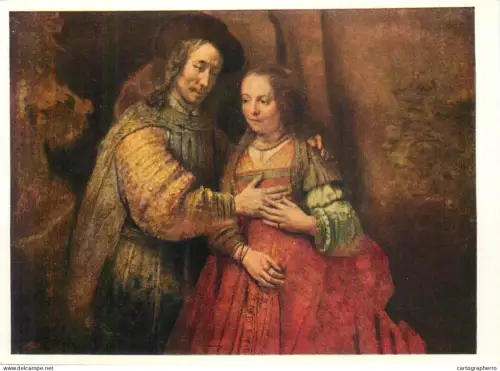 A5556 Paintings REMBRANDT The jewish bride