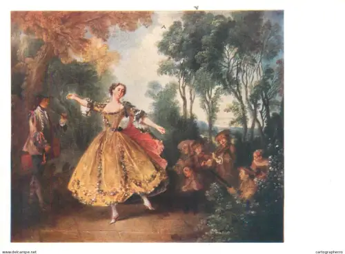 A5556 Paintings Nicolas Lancret Camargo dancing
