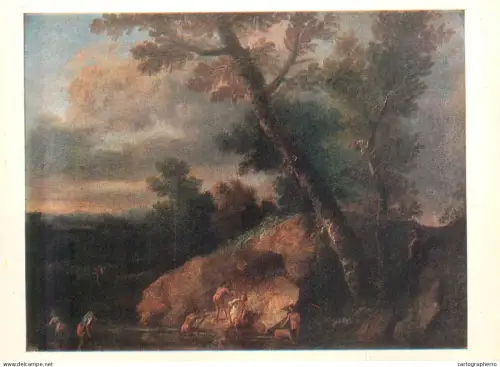 A5556 Paintings Salvator Rosa Sea landscape with robbers