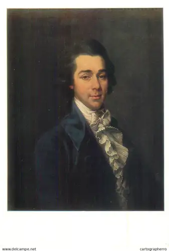 A5556 Paintings Dmitry Levitzky portret of the architect Nikolay Lvov